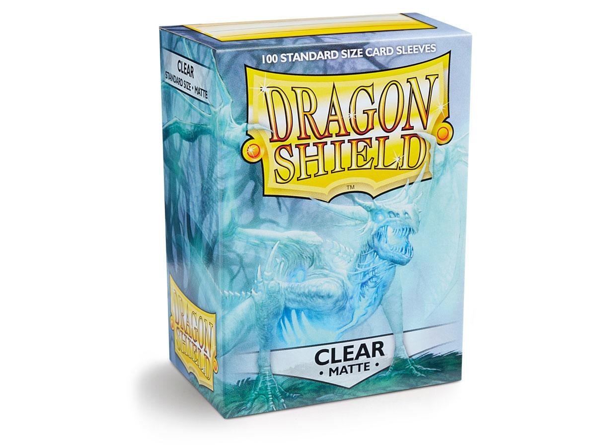Dragon Shield close-up of matte texture emphasizes smooth shuffle and card protection.