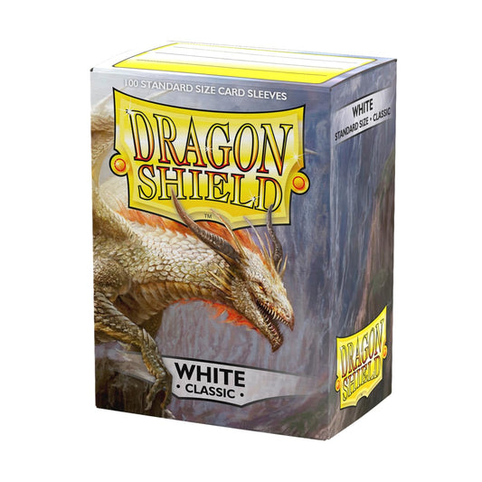 Dragon Shield standard size sleeves with clear fronts for card visibility and protection