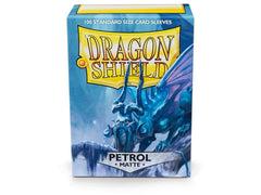 Dragon Shield standard size sleeves measure 2.64 by 3.58 inches.