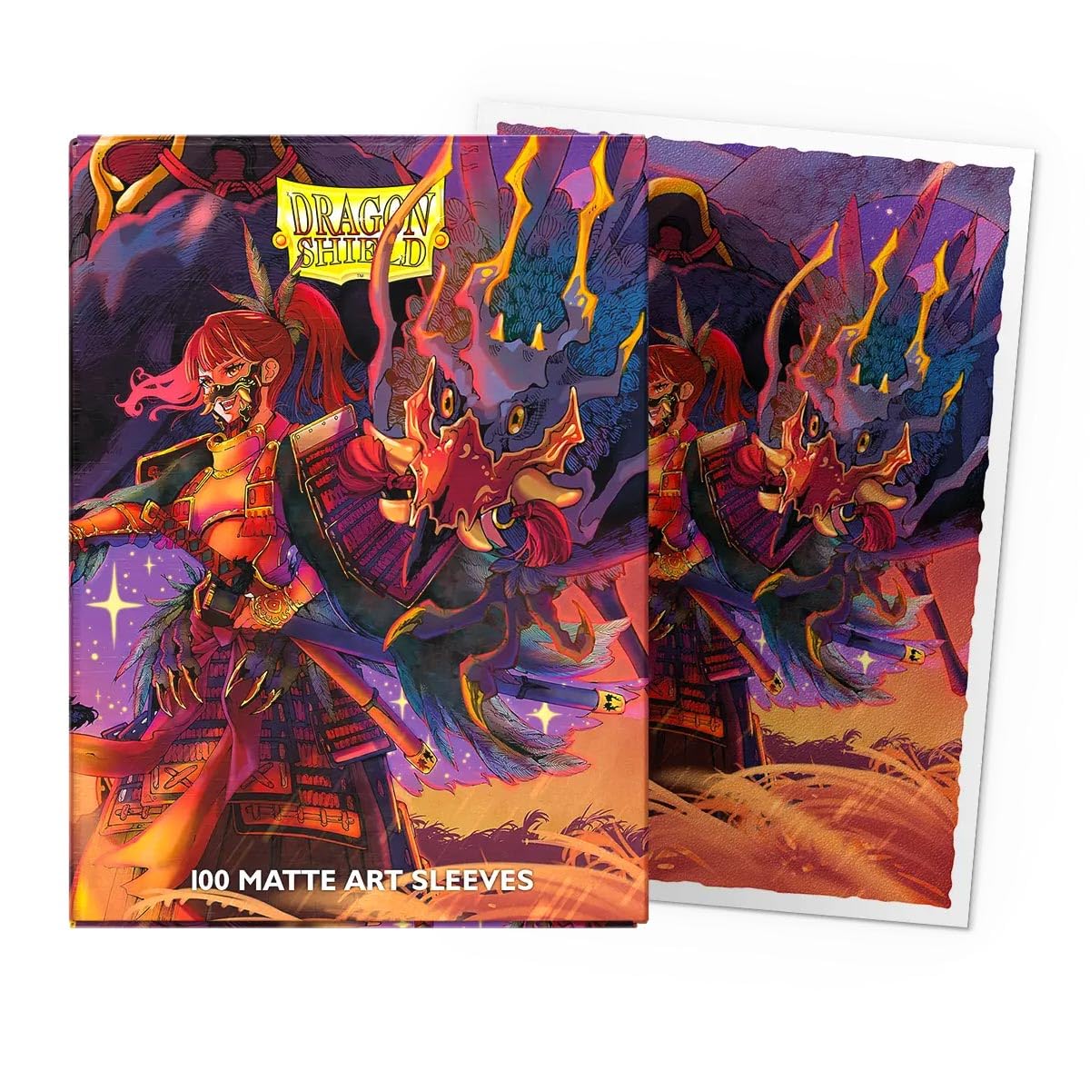 Dragon Shield The Fallen art-detail print highlighting crisp, durable design.