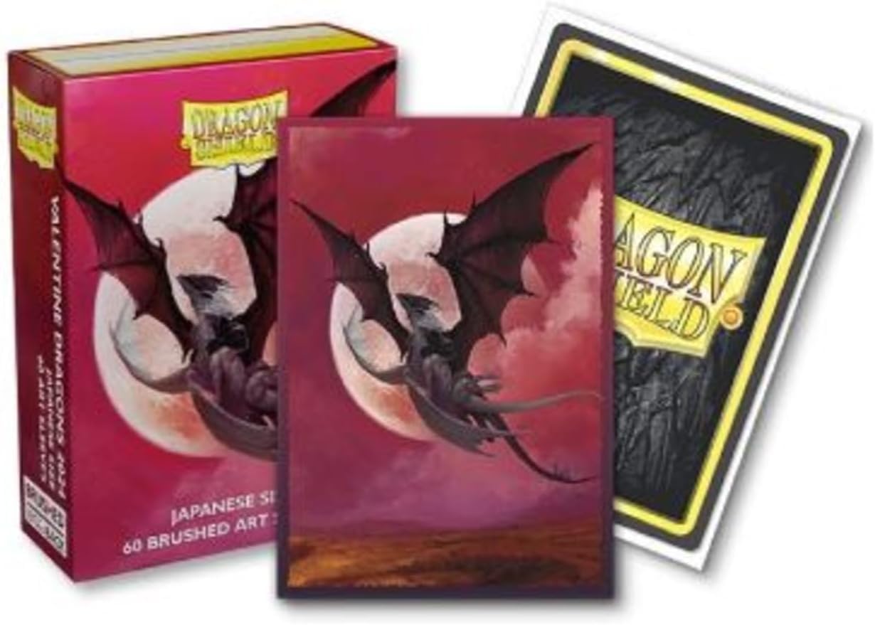 Dragon Shield Valentine Dragon sleeves for Yu-Gi-Oh with smooth shuffle and archival safety.