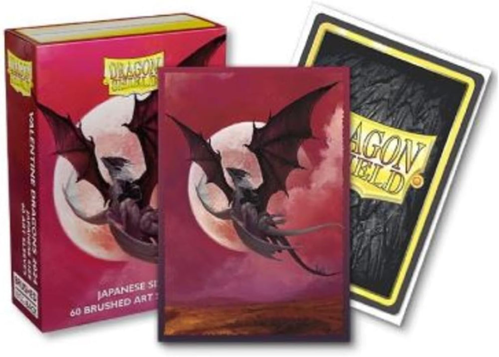 Dragon Shield Valentine Dragon sleeves for Yu-Gi-Oh with smooth shuffle and archival safety.