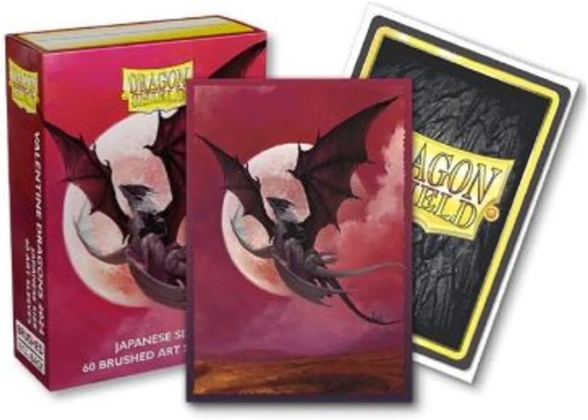 Dragon Shield Valentine Dragon sleeves for Yu-Gi-Oh with smooth shuffle and archival safety.