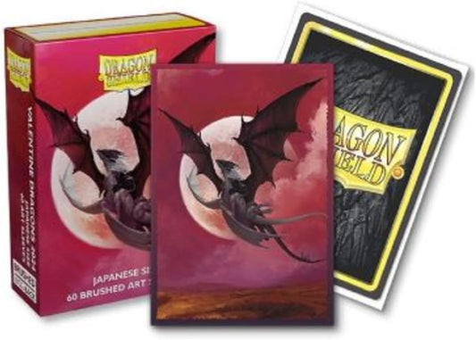 Dragon Shield Valentine Dragon sleeves for Yu-Gi-Oh with smooth shuffle and archival safety.