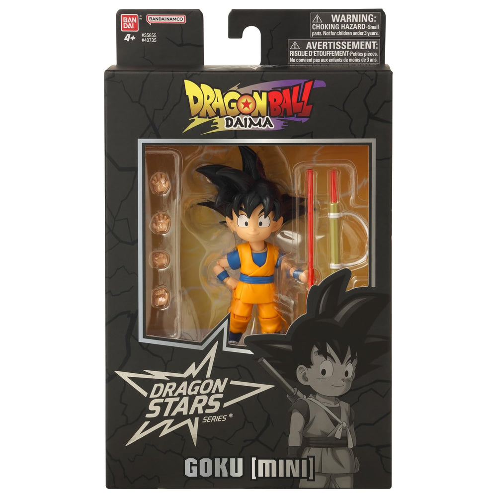 Dragon Stars DAIMA Goku mini figure deco close-up captures character likeness.