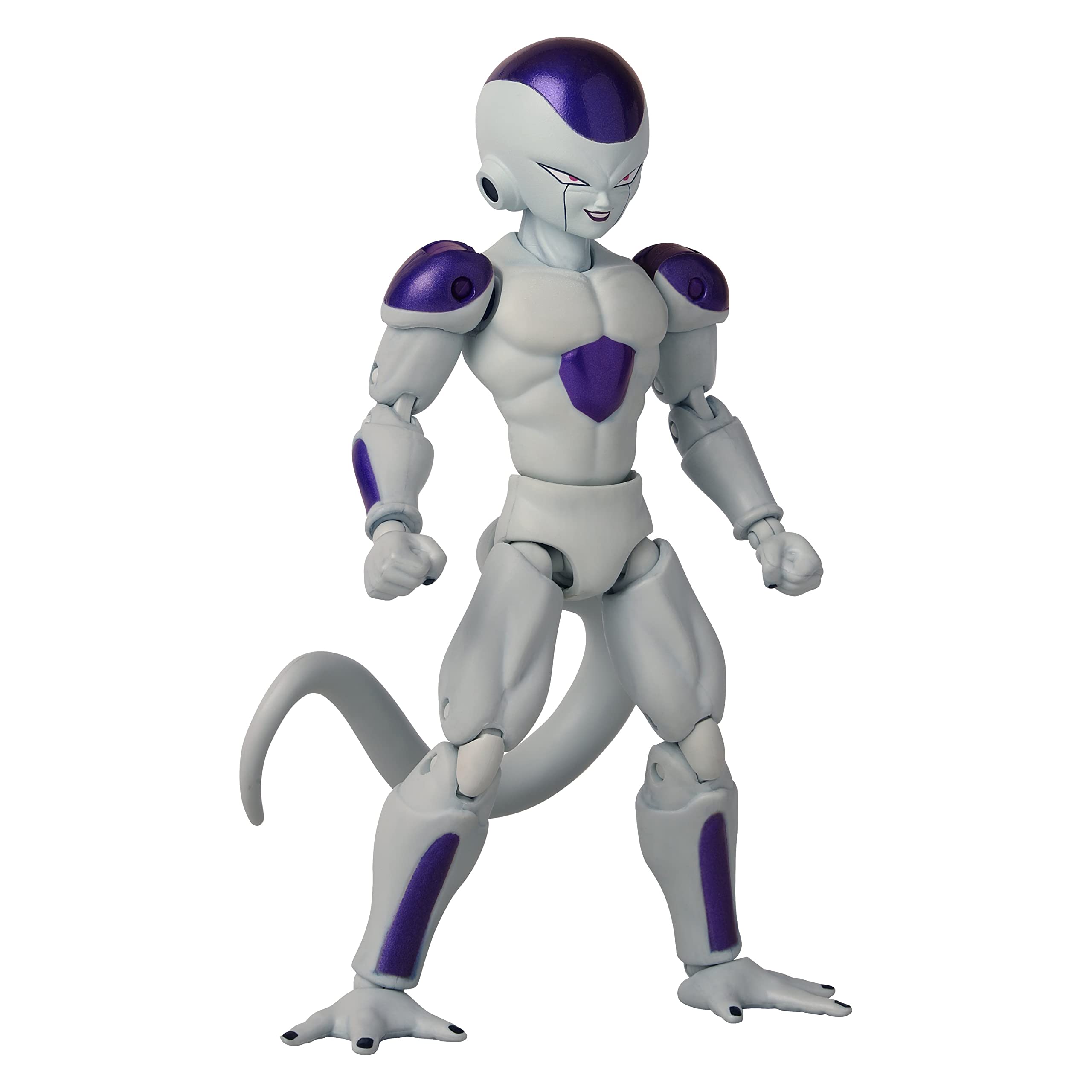Frieza figure showing 16 articulation points for versatile posing