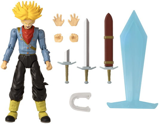 Dragon Stars Future Trunks pose detail highlighting articulation and likeness