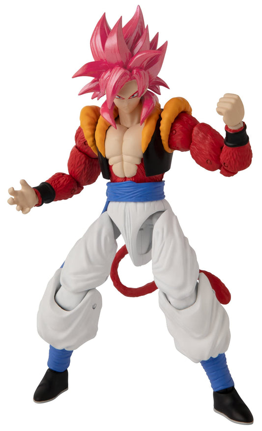 Dragon Stars Gogeta Saiyan 4 front view for dynamic display.
