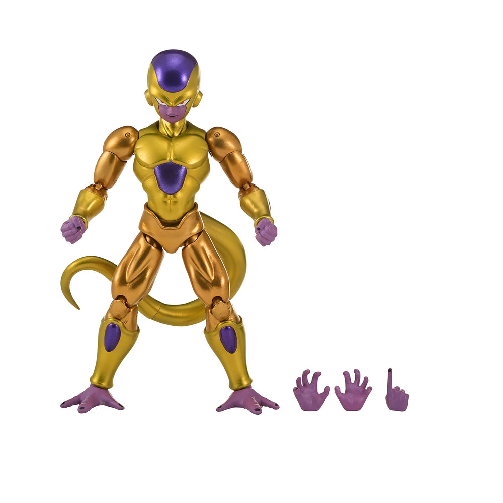 Dragon Stars Golden Frieza accessory set includes hands and parts for action scenes