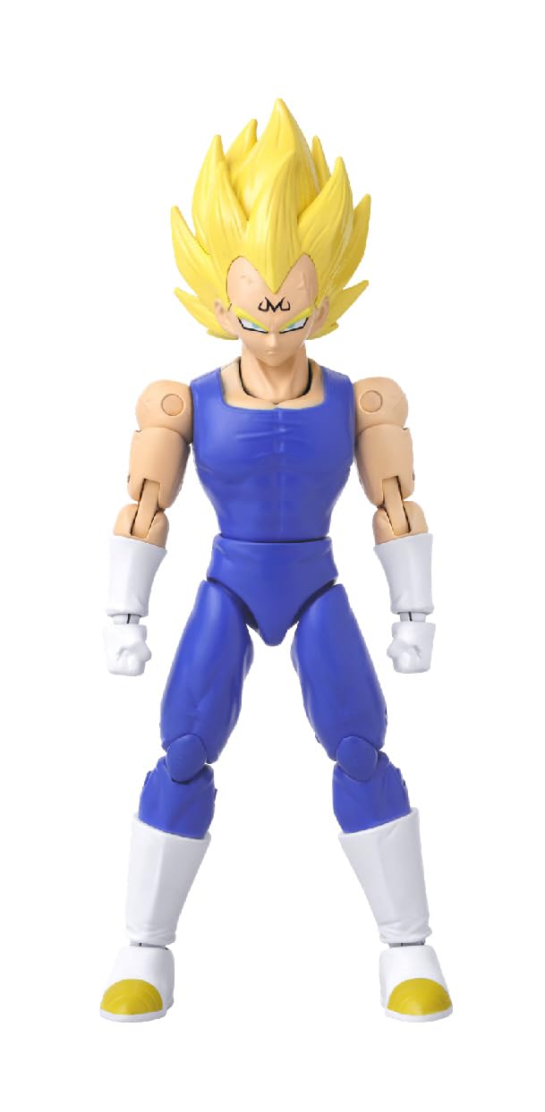 Dragon Stars Majin Vegeta 6.5-inch figure front view for dynamic display.