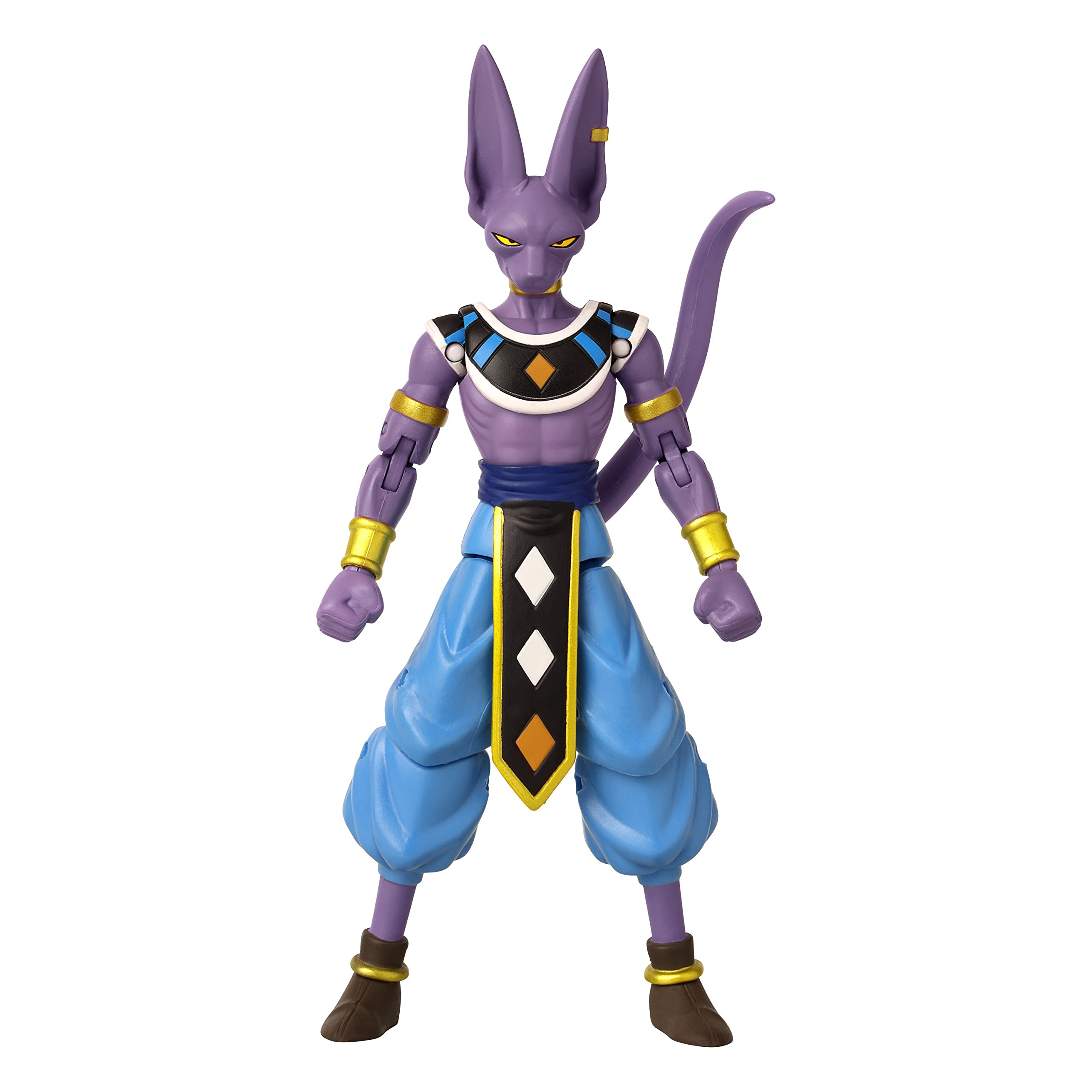Dragon Stars Beerus side profile showing signature silhouette