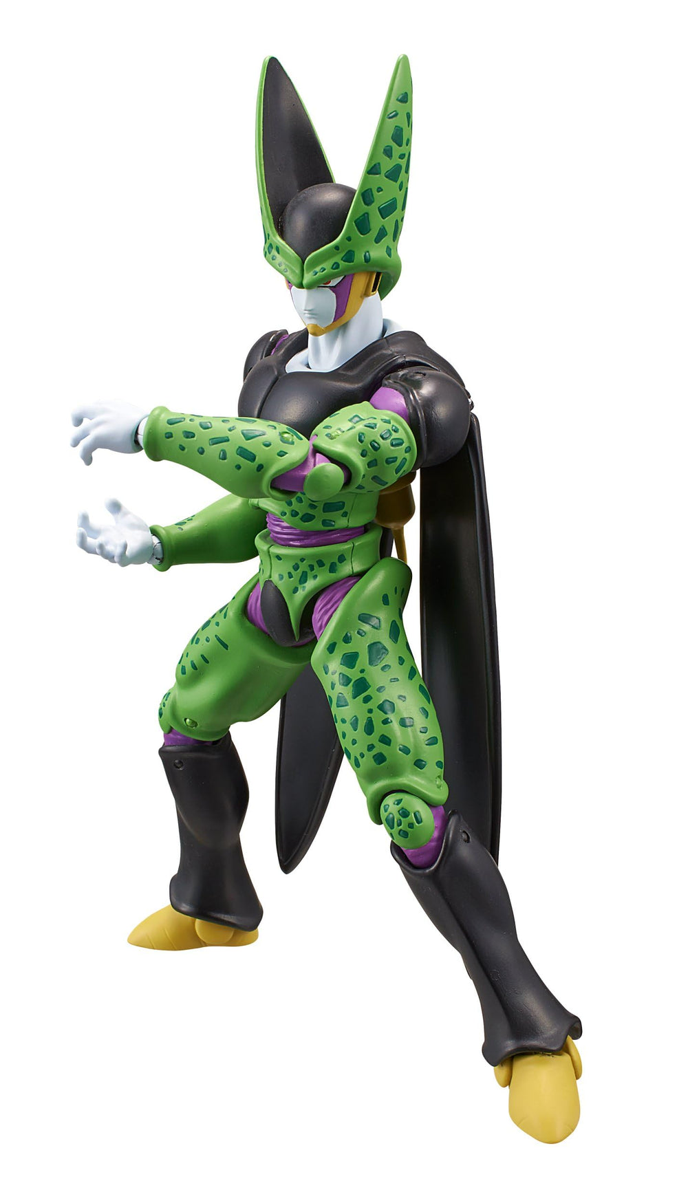 Dragon Stars Series Cell Final Form figure front view, exquisite sculpt for display.