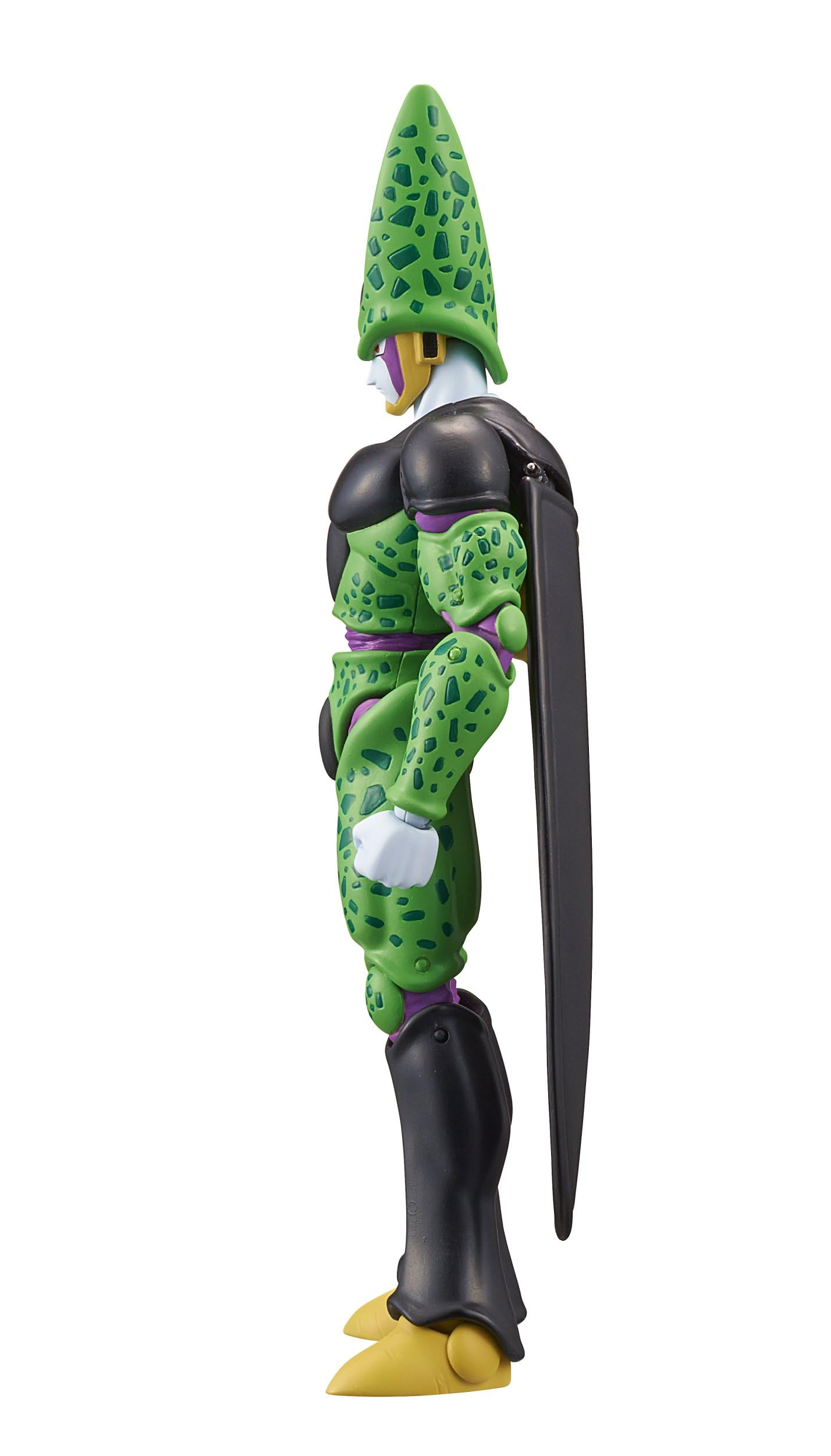 Dragon Stars Series Cell Final Form figure stand enables stable poses.