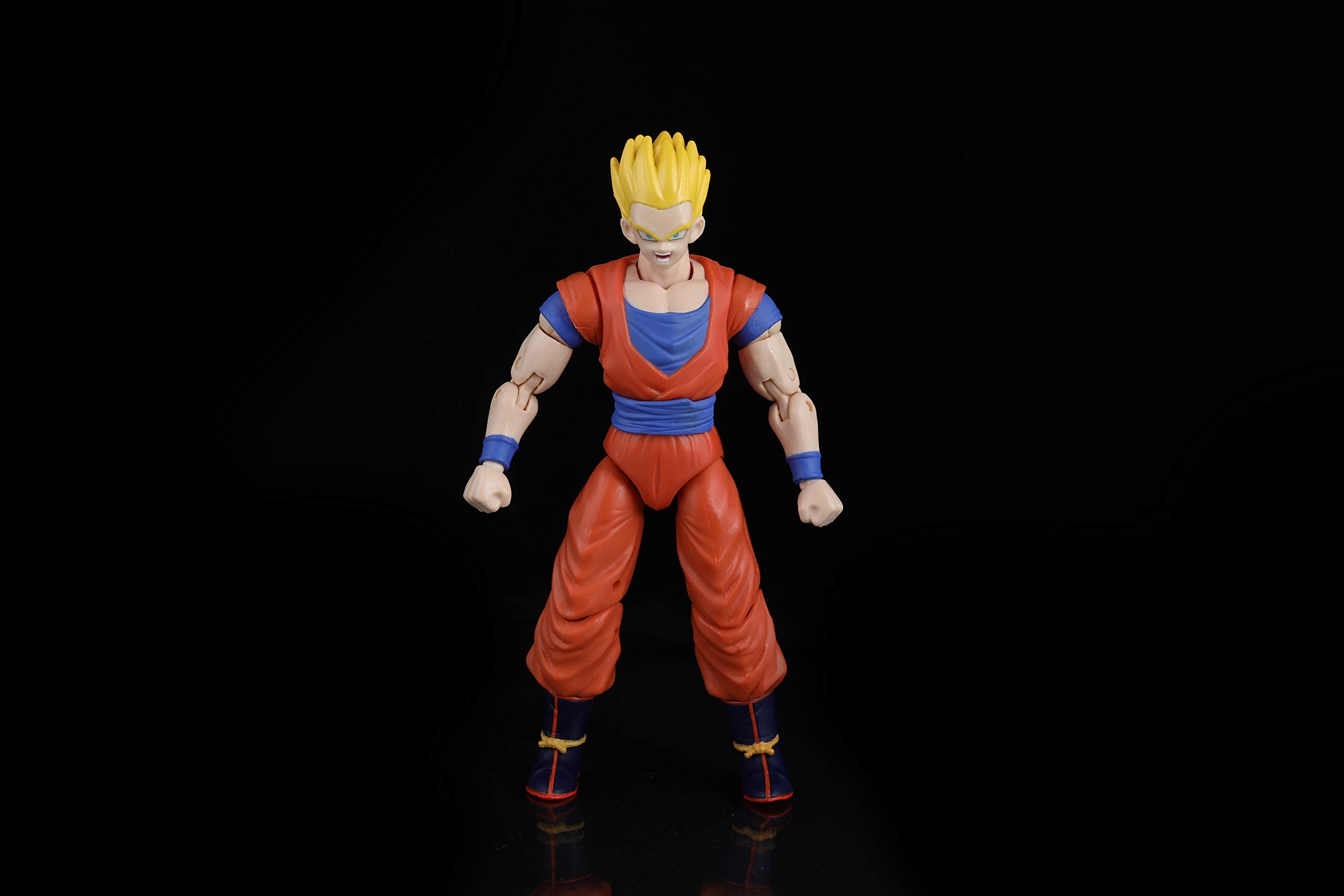 Dragon Stars Series Dragon Ball Super Super Saiyan Gohan figure, dynamic pose for action scenes.