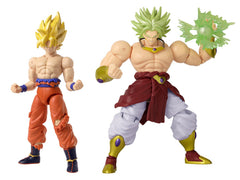 Dragon Stars Series Dragon Ball Super Super Saiyan Goku battle-damage front pose for display.