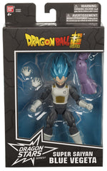 Dragon Stars Series Vegeta figure with interchangeable hands and accessories for action scenes