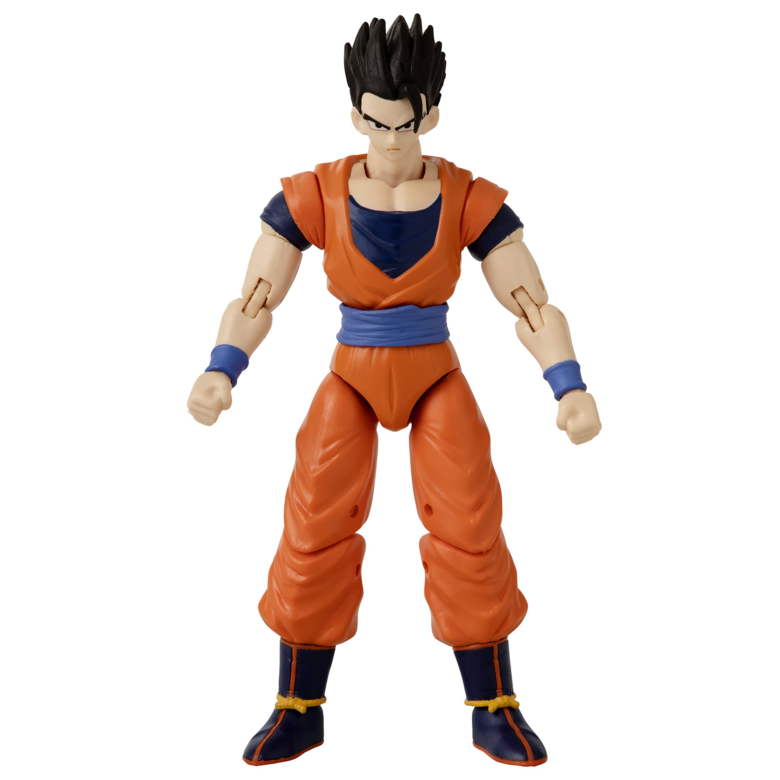 Dragon Stars Series Gohan detailed sculpt captures iconic costume for accurate display.
