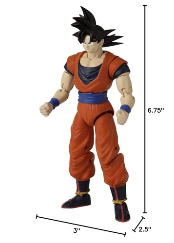 Dragon Stars Goku 3-piece set close-up detail for authentic look