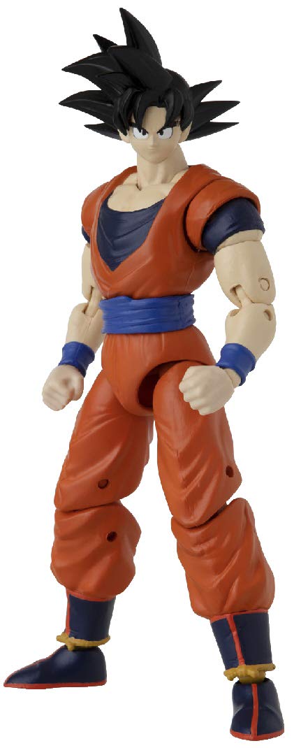 Dragon Stars Goku 3-piece set front view for display and play