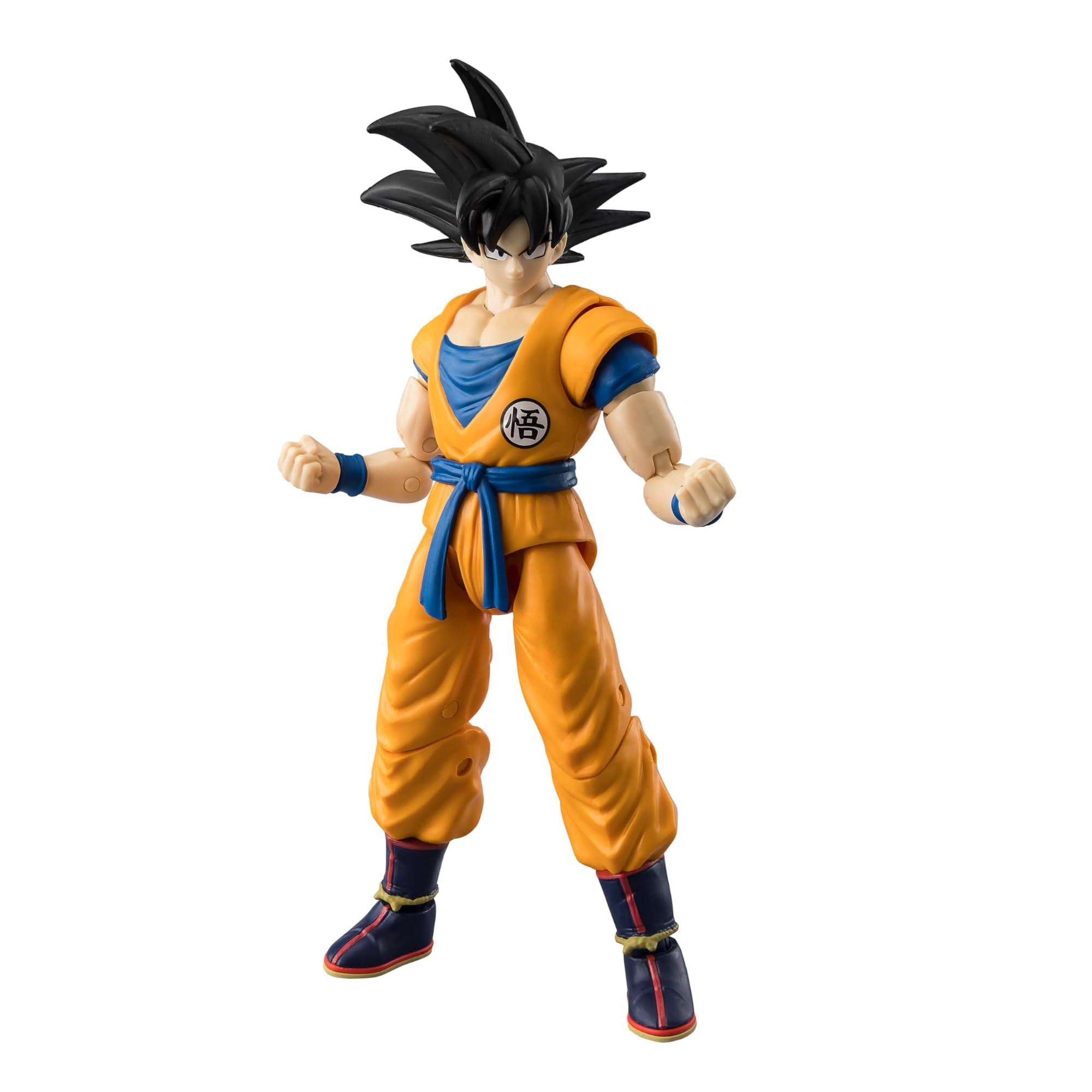 Dragon Stars Series Goku 6.5-inch action figure front view for dynamic display.