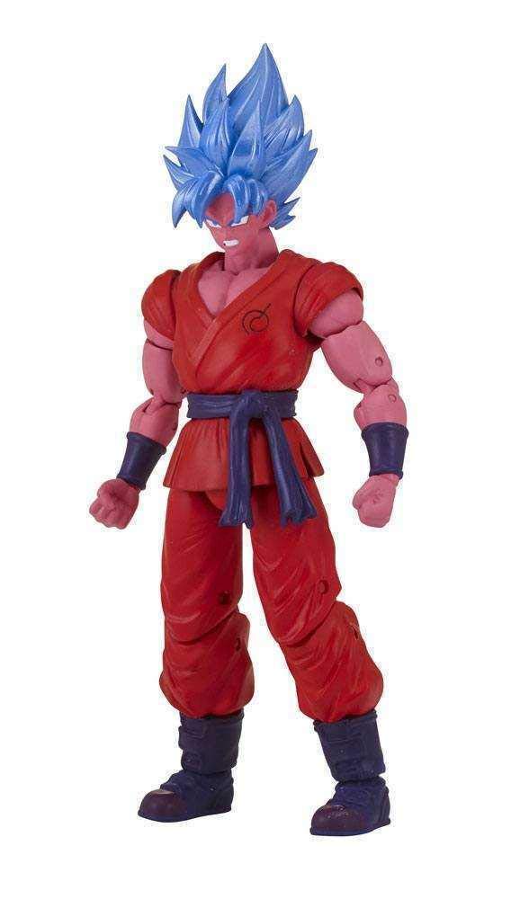 Dragon Stars Series Goku Kaioken x10 front view for display.