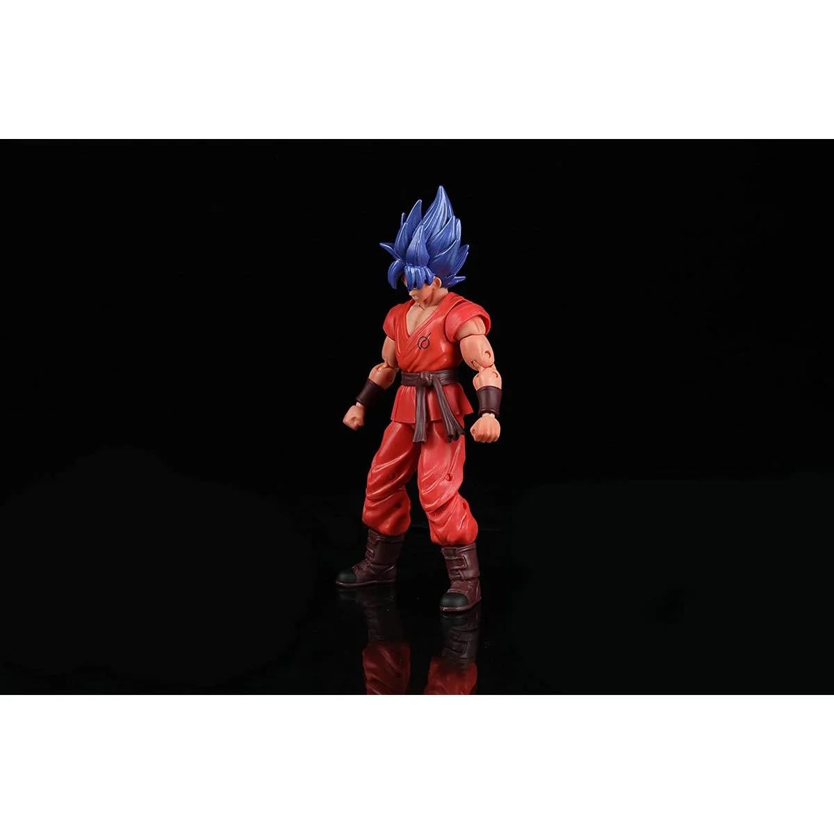 Dragon Stars Series Goku Kaioken x10 action pose showing articulation.