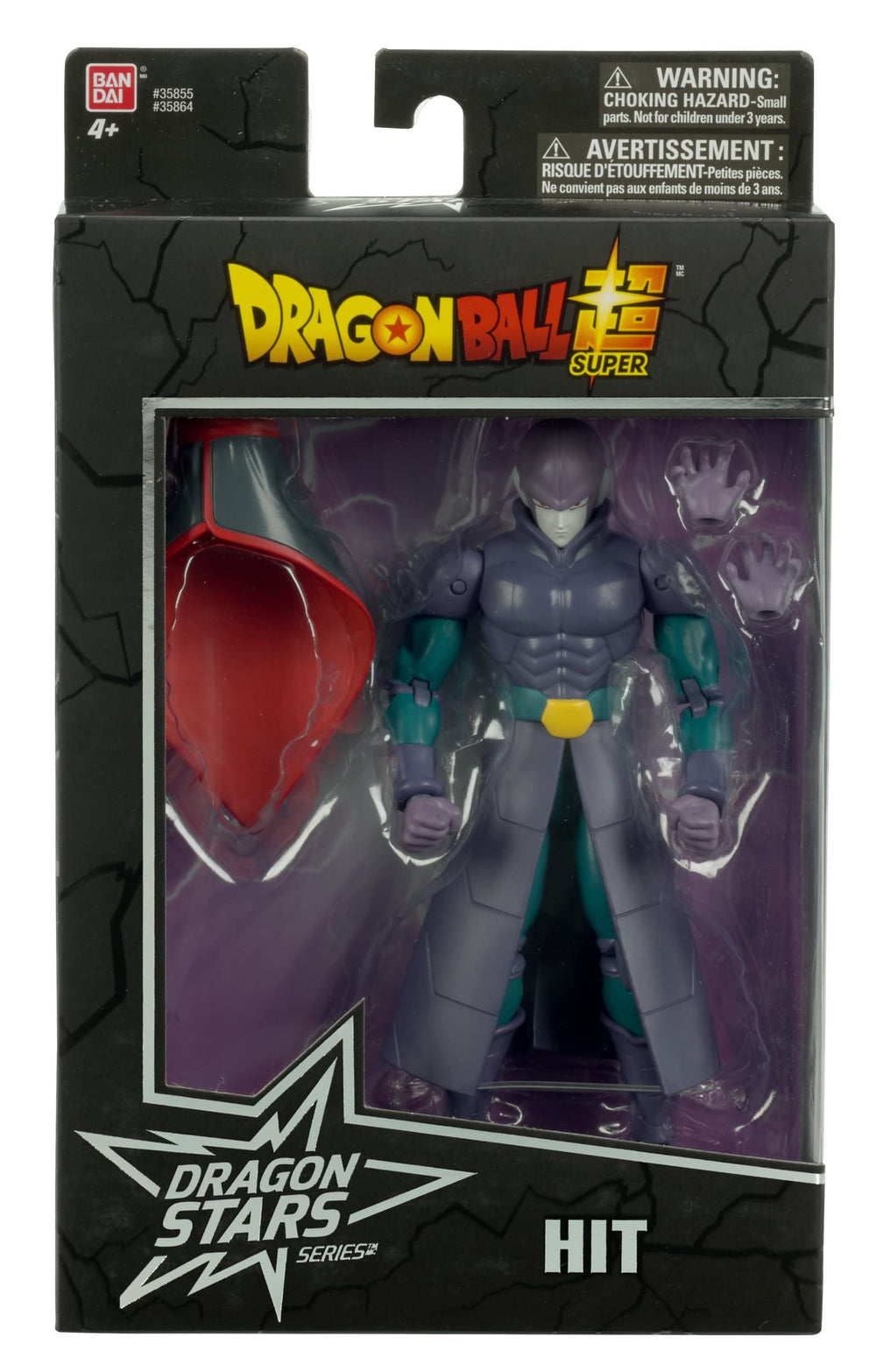 Dragon Stars Hit action figure articulation in a dramatic pose for collectors