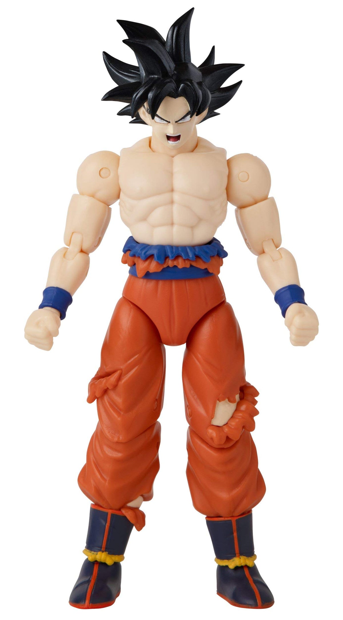 Dragon Stars Series Instinct Goku front view for dynamic display.