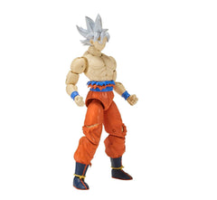 Dragon Stars Ultra Instinct Goku Series 7 front view for dynamic display
