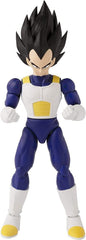 Dragon Stars Vegeta 6.5-inch action figure with 16-point articulation for dynamic battle poses.