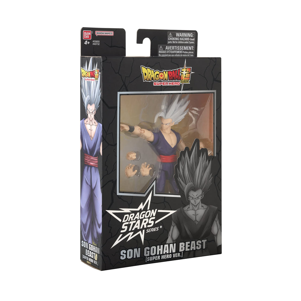 Dragon Stars Son Gohan Beast figure display-ready on shelf