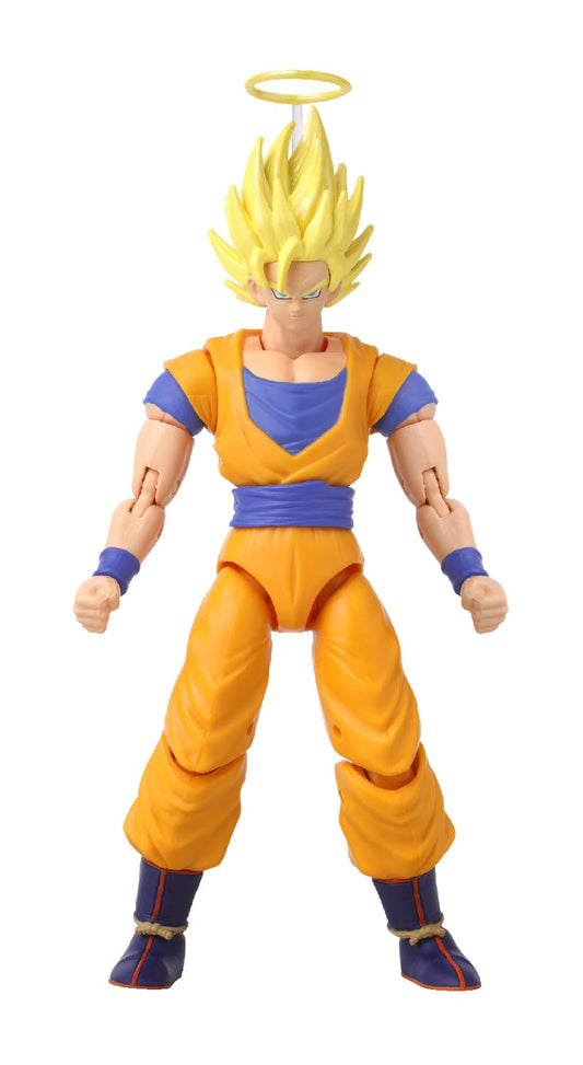 Dragon Stars Super Saiyan 2 Goku front pose figure for dynamic display and collection.