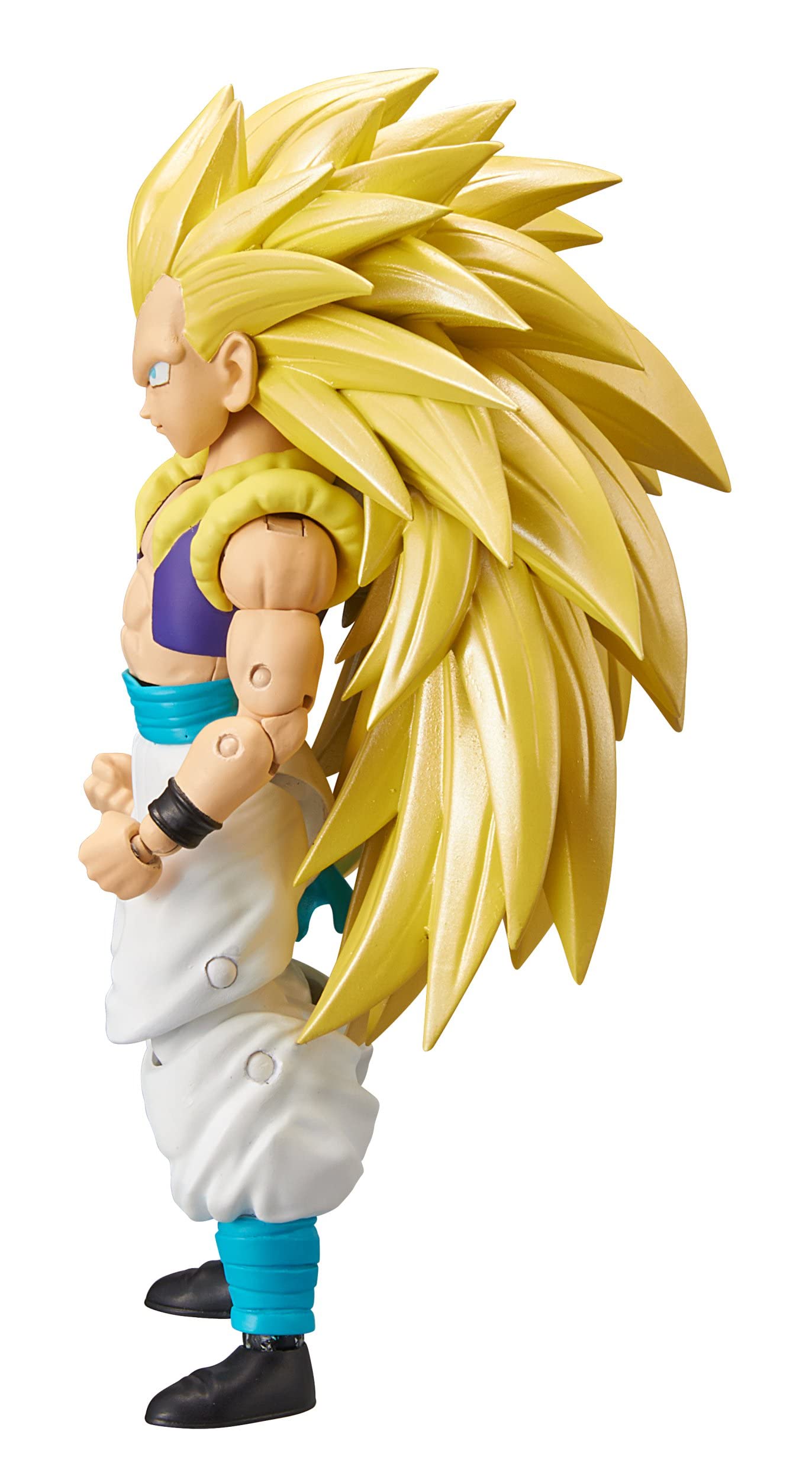 Dragon Stars Super Saiyan 3 Gotenks finished-paint highlights vivid colors.