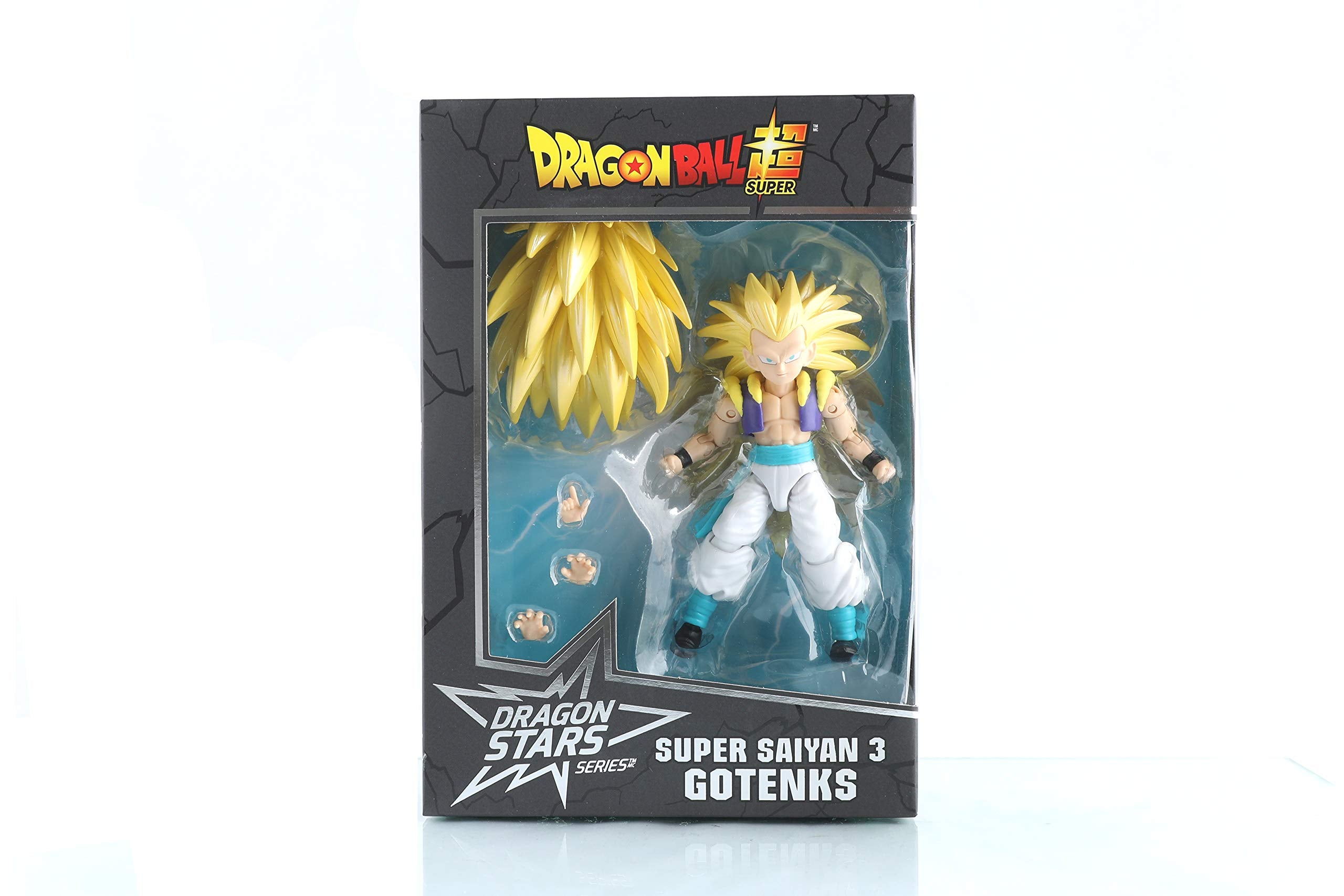 Dragon Stars Super Saiyan 3 Gotenks packaging photo on display-ready box.