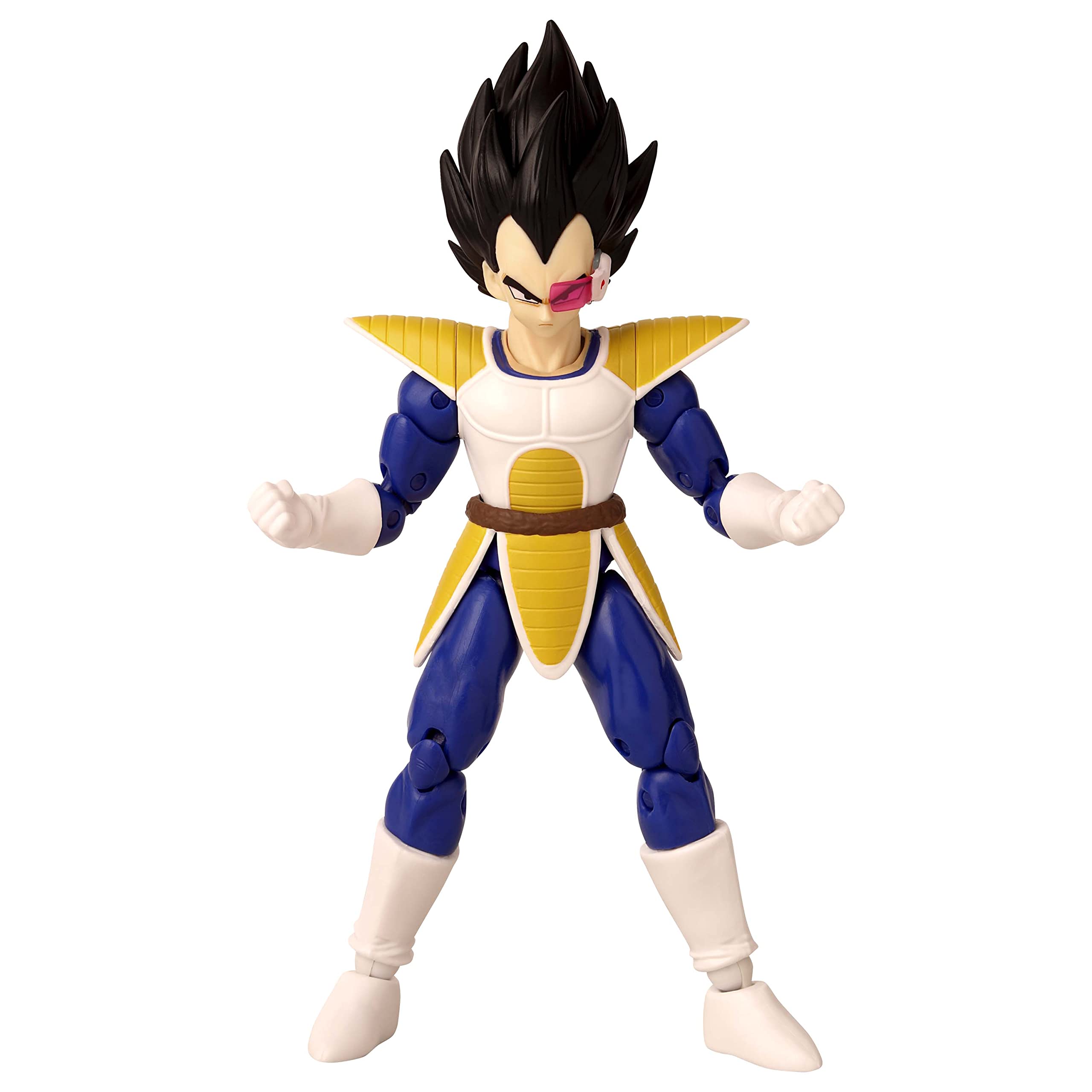 Dragon Stars Vegeta Kai ver armor-scouter detail ideal for display and collection.