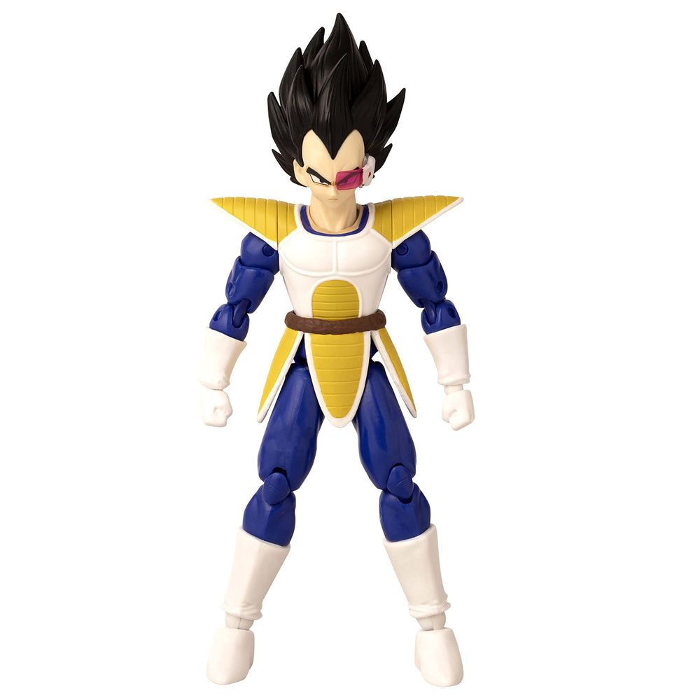 Dragon Stars Vegeta Kai ver interchangeable-hands set supports varied action poses.