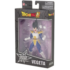 Dragon Stars Vegeta Kai ver packaging-design mirrors anime aesthetics on display.