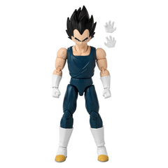 Collectible packaging and display-ready Dragon Stars Vegeta figure