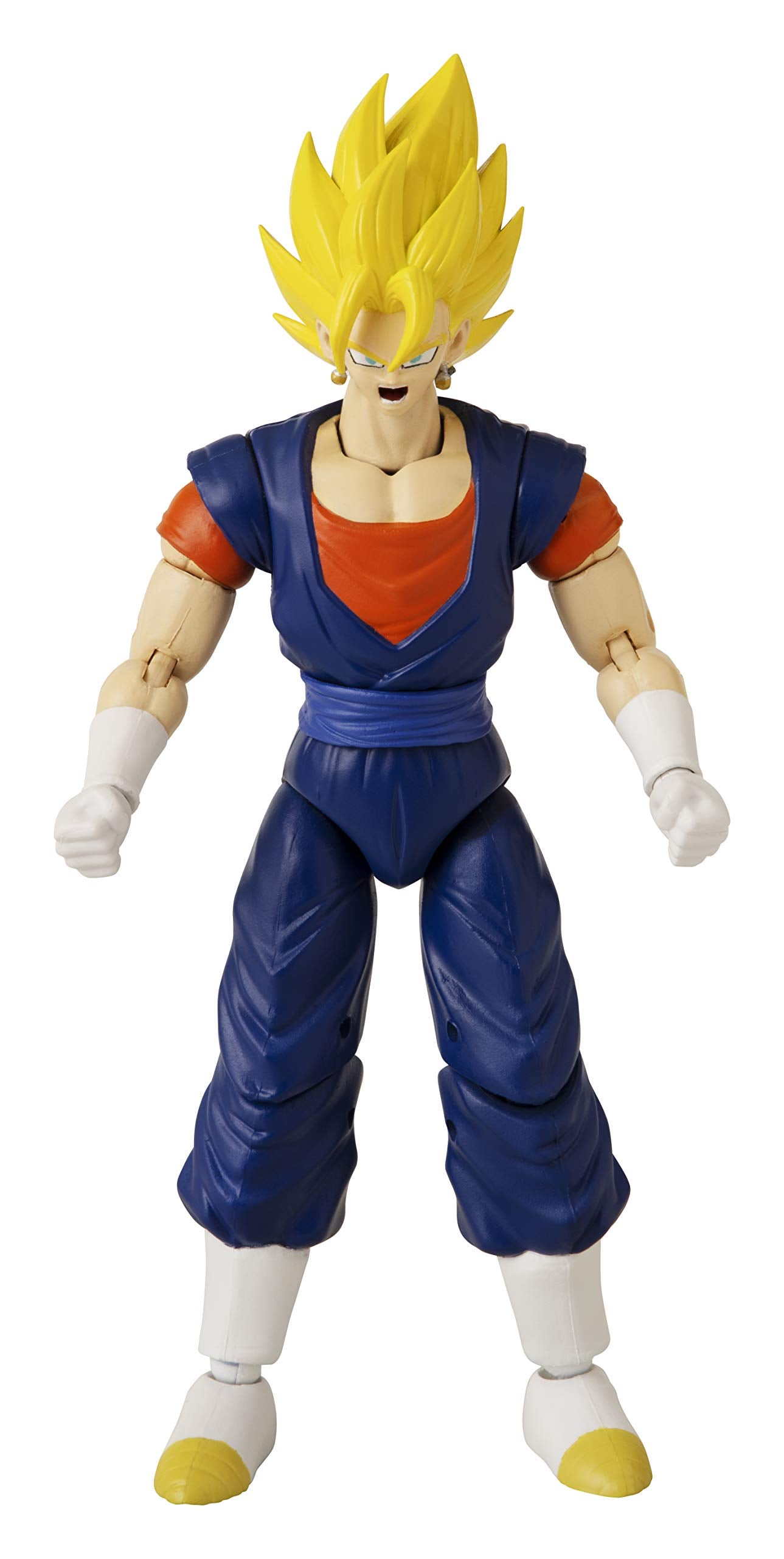 Dragon Stars Vegito 6.5-inch articulation points enable dynamic posing.