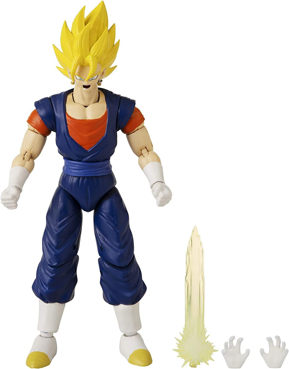 Dragon Stars Vegito 6.5-inch close-up highlights facial features and armor detail.