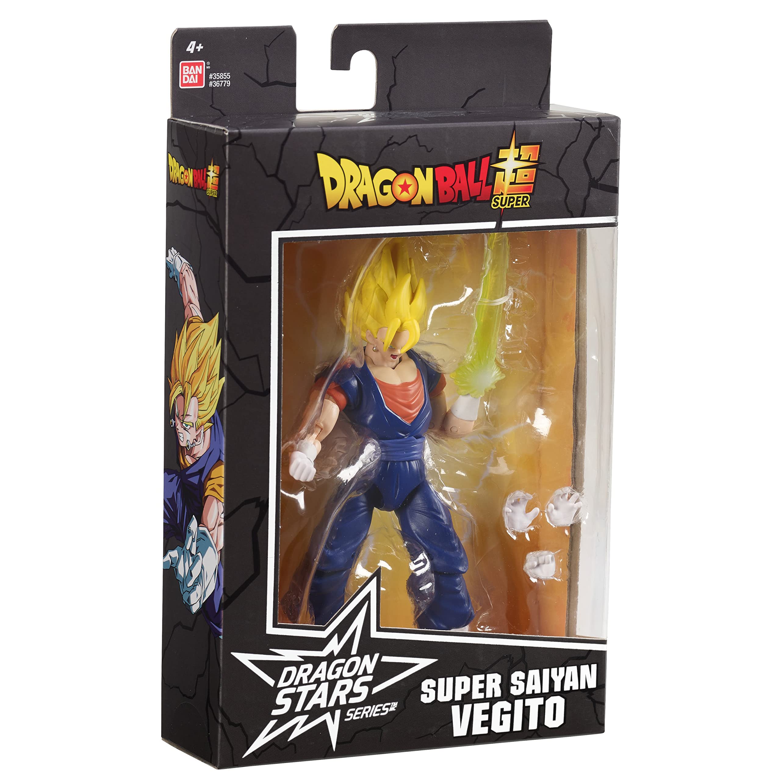 Dragon Stars Vegito 6.5-inch scale-accurate figure for Dragon Ball collections.