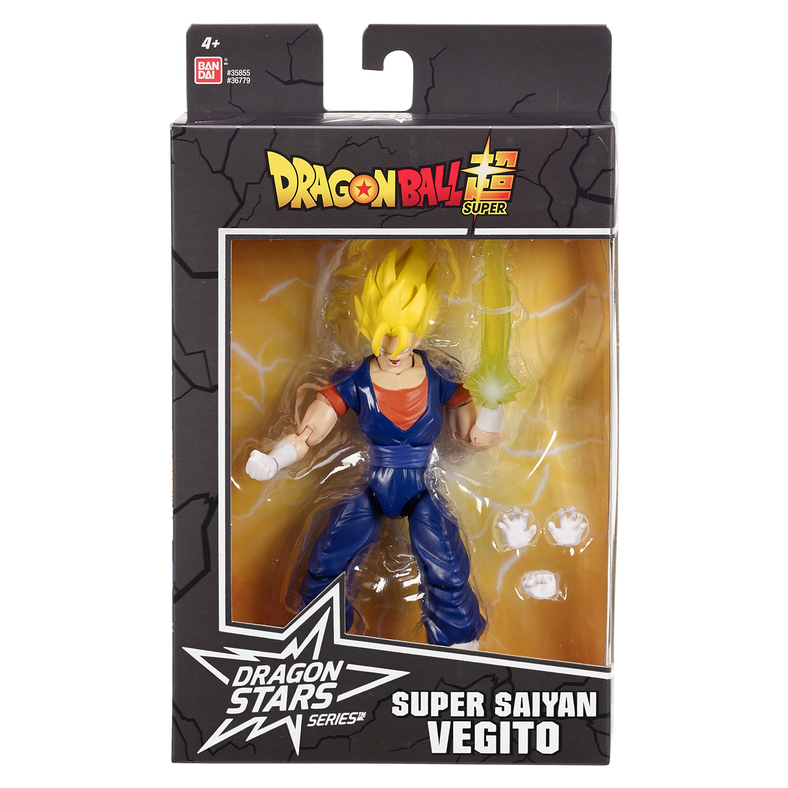 Dragon Stars Vegito 6.5-inch packaging image suitable for product listings.