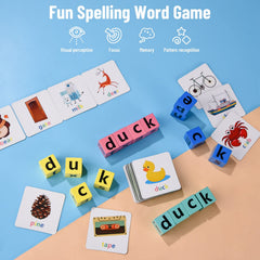 DragonflyDreams animal vocabulary cards introduce basic words through play.