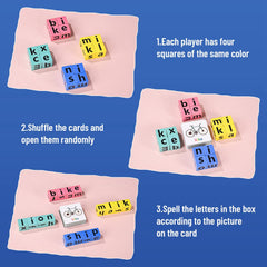 DragonflyDreams colorful letter blocks support letter recognition during play.