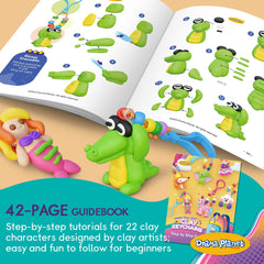 Drama Planet Colorful clay charms on backpacks: decorate and share with friends