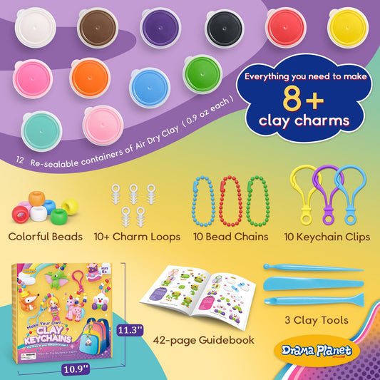 Drama Planet Soft air-dry clay close-up: smooth texture ideal for tiny hands