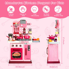 DRAMATION pink kids kitchen accessories complete the imaginative setup