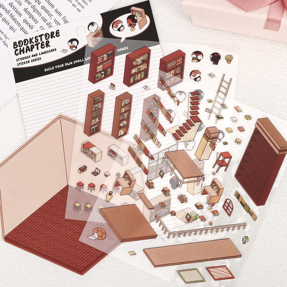 Draupnir DIY 3D House Stickers gift-ready packaging for birthdays