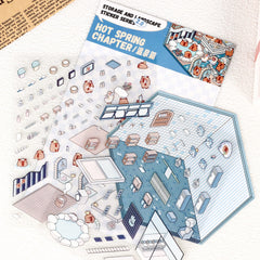 Draupnir DIY 3D House Stickers loft apartment scene inspires creative rearrangement