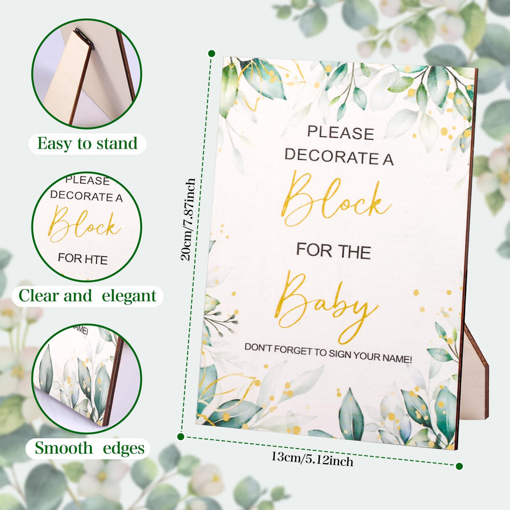Draupnir stencil templates for DIY baby shower signs